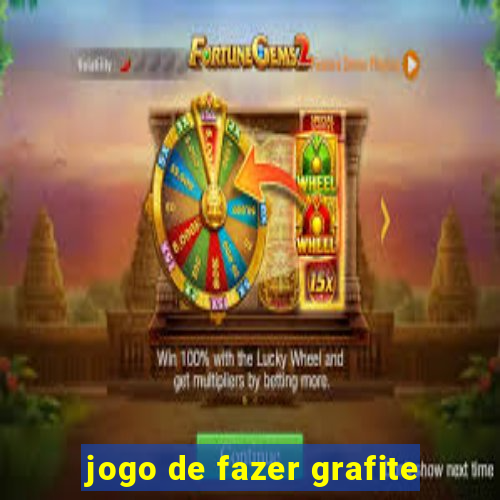 jogo de fazer grafite